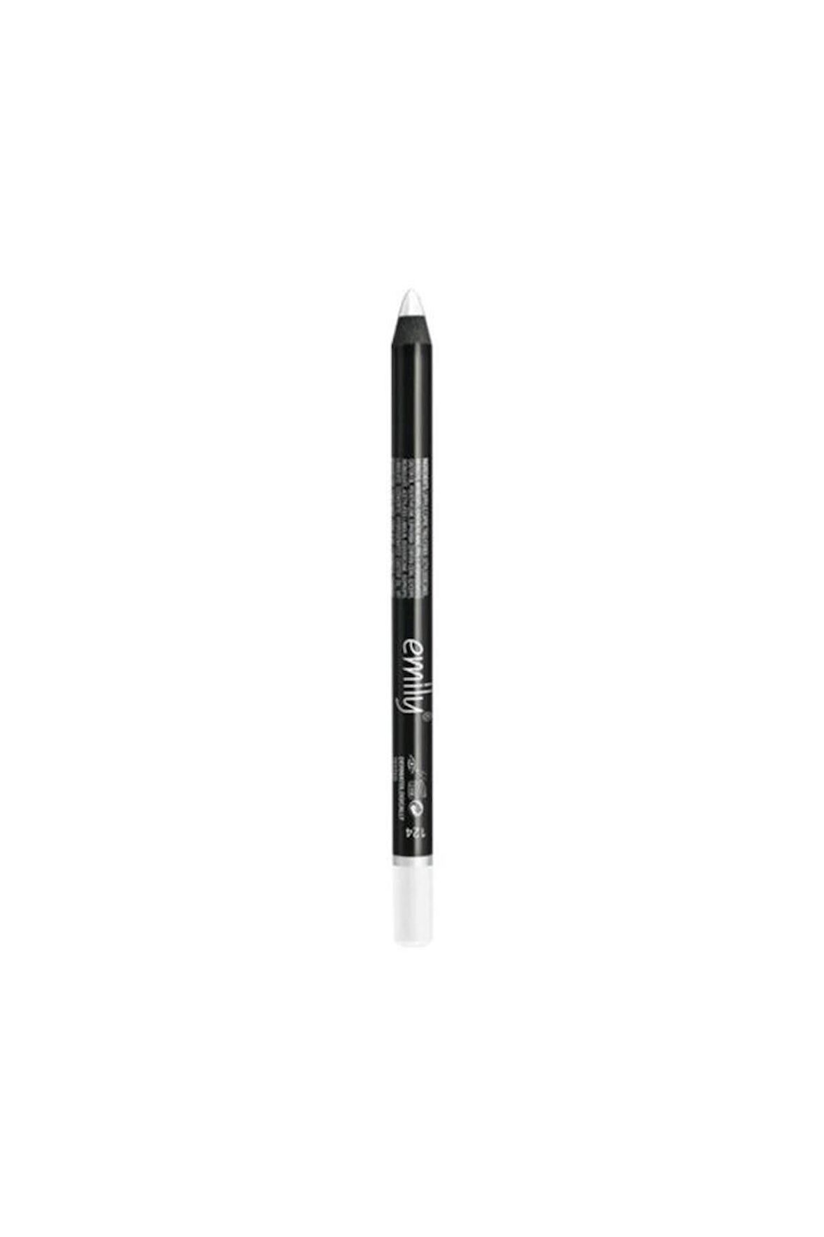 Emily Waterproof Eye Pencil Göz Kalemi No: 124 Beyaz