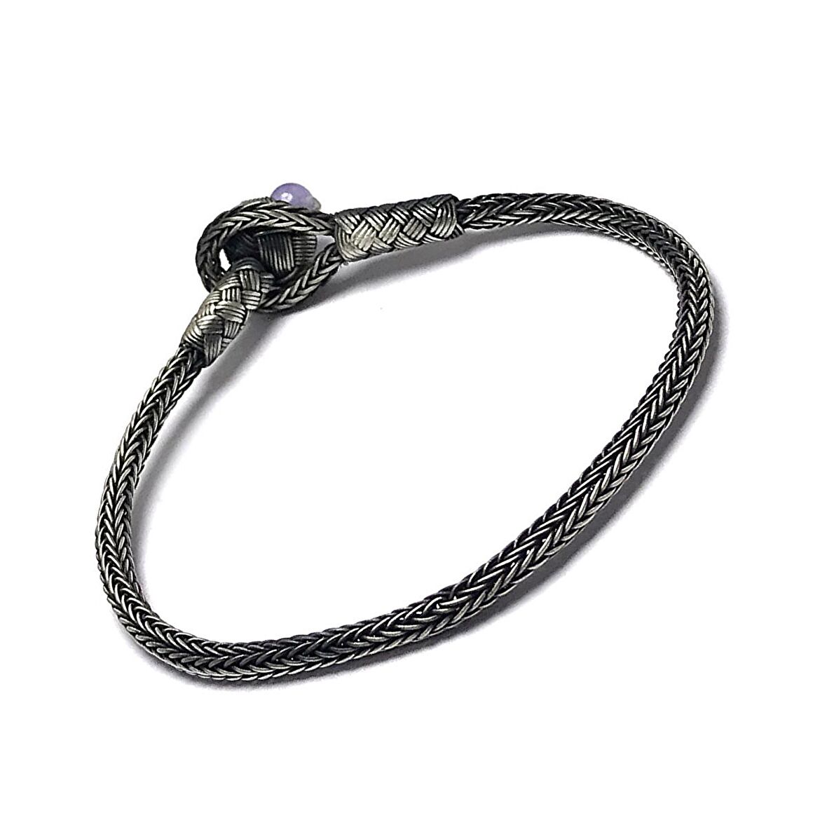 1000 Ayar Kazaziye Gümüş Bileklik (Unisex)