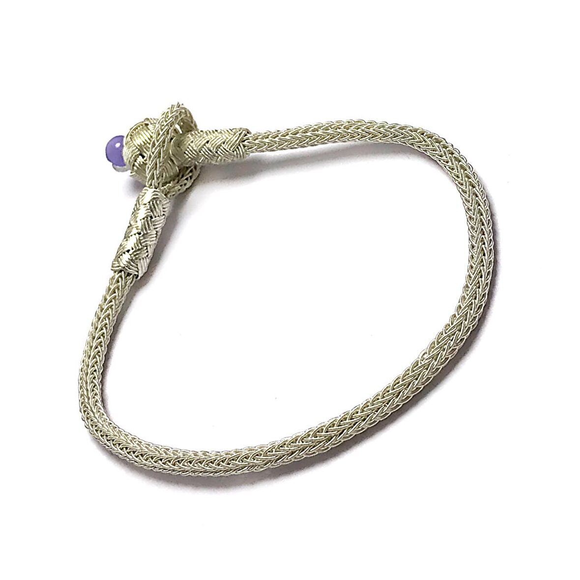 1000 Ayar Kazaziye Gümüş Bileklik (Unisex)