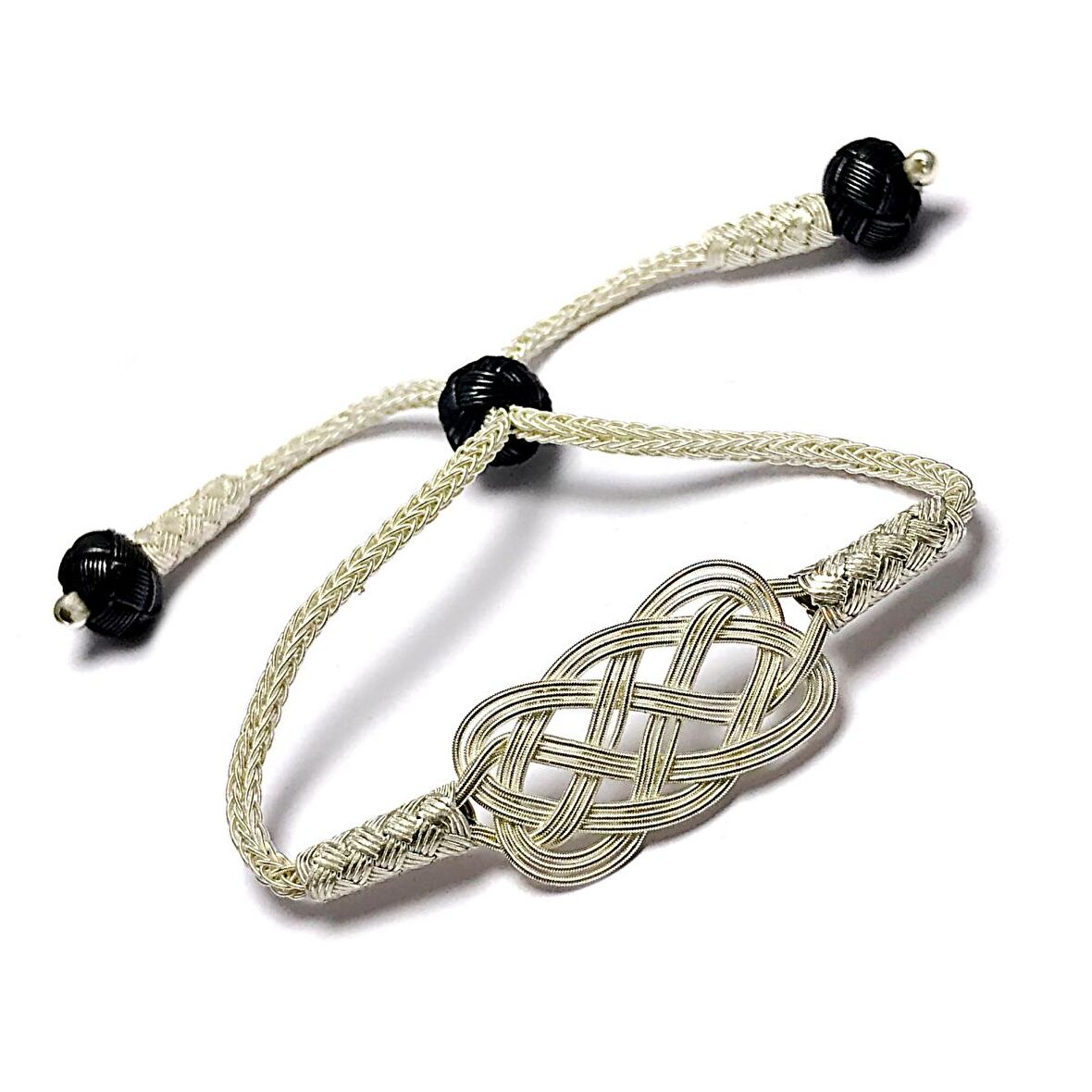 1000 Ayar Kazaziye Gümüş Bileklik (Unisex)