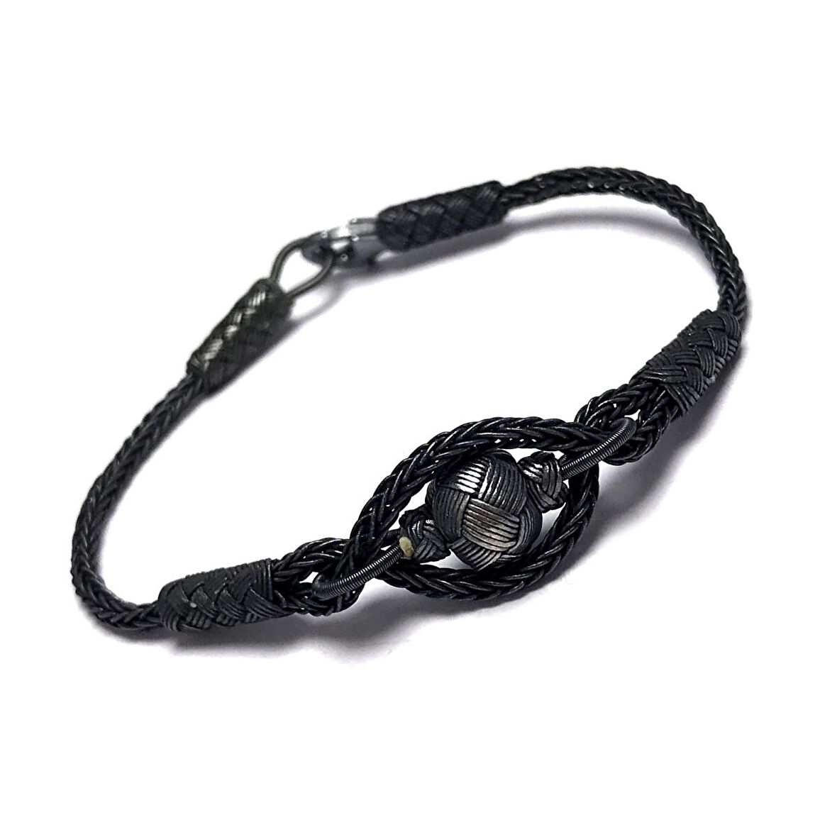 1000 Ayar Kazaziye Gümüş Bileklik (Unisex)