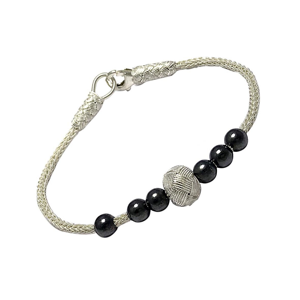 1000 Ayar Kazaziye Gümüş Bileklik (Unisex)