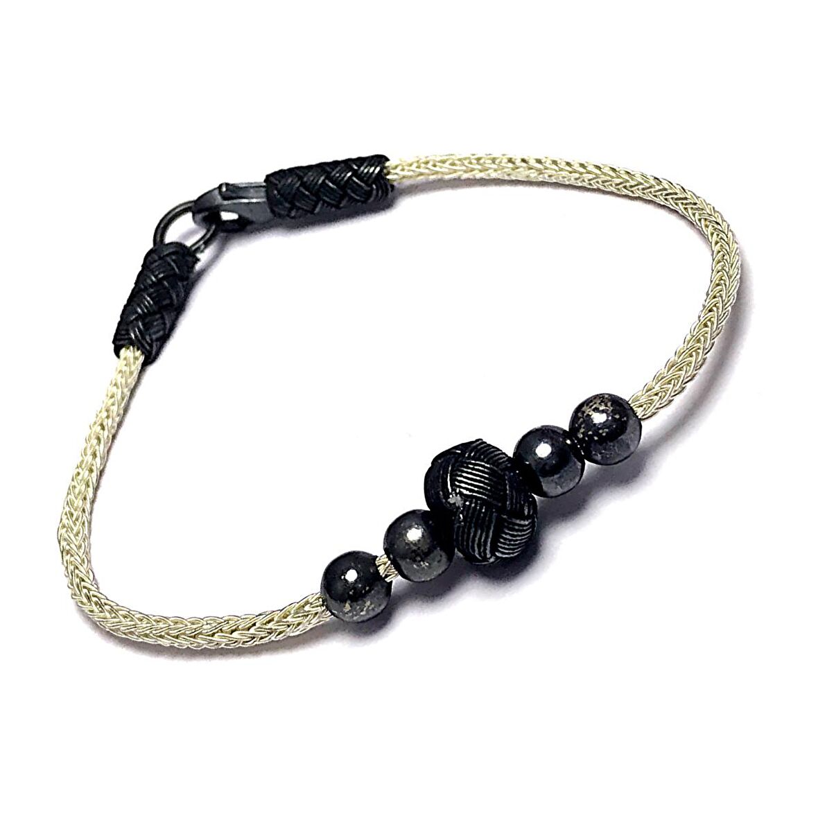 1000 Ayar Kazaziye Gümüş Bileklik (Unisex)