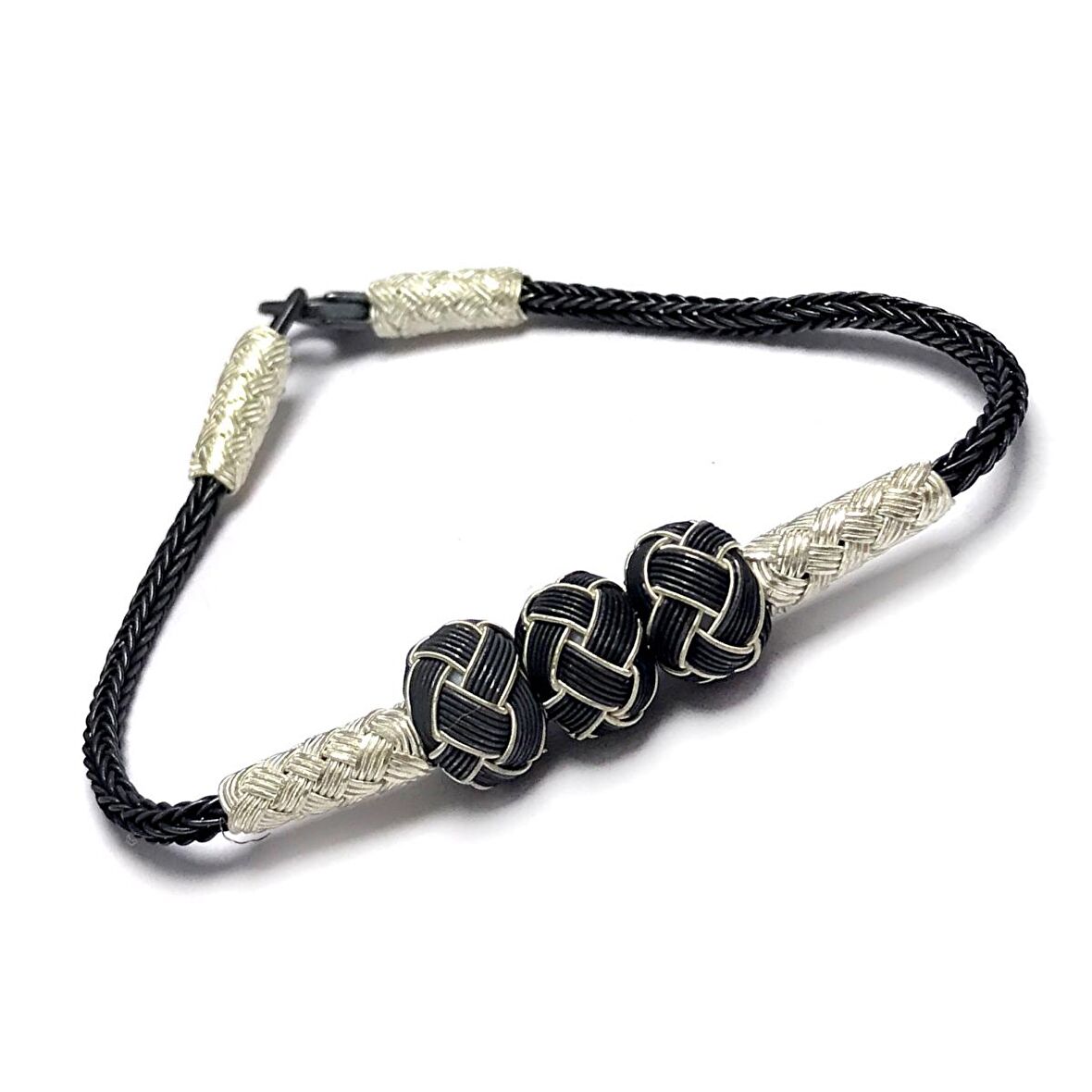 1000 Ayar Kazaziye Gümüş Bileklik (Unisex)
