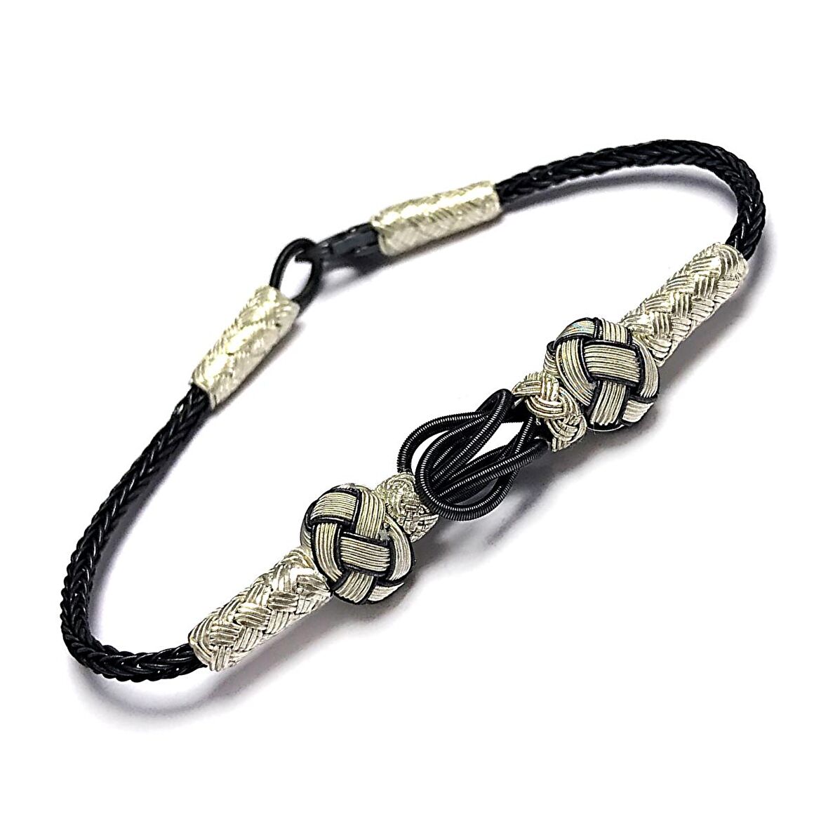 1000 Ayar Kazaziye Gümüş Bileklik (Unisex)