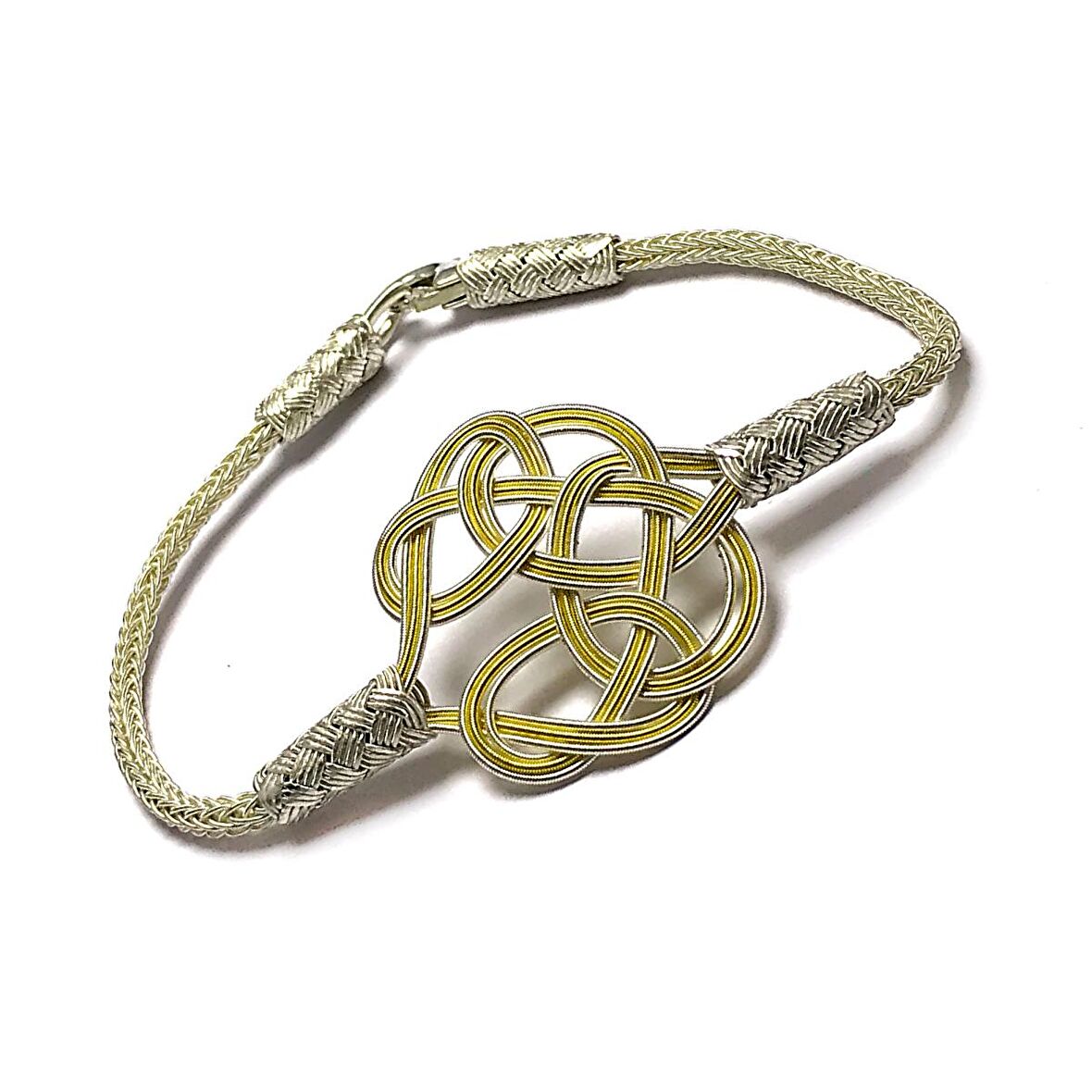 1000 Ayar Kazaziye Gümüş Bileklik (Unisex)