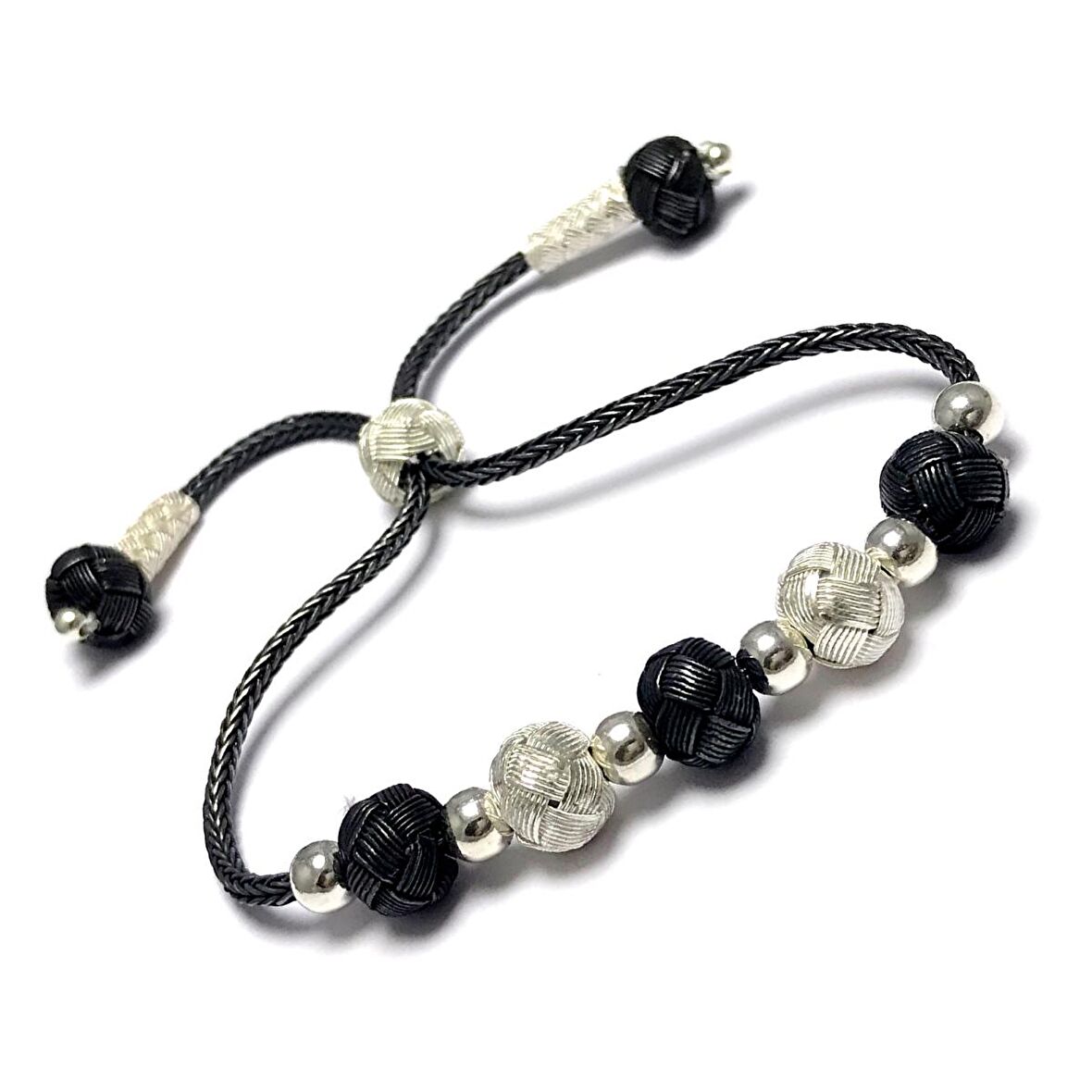 1000 Ayar Kazaziye Gümüş Bileklik (Unisex)