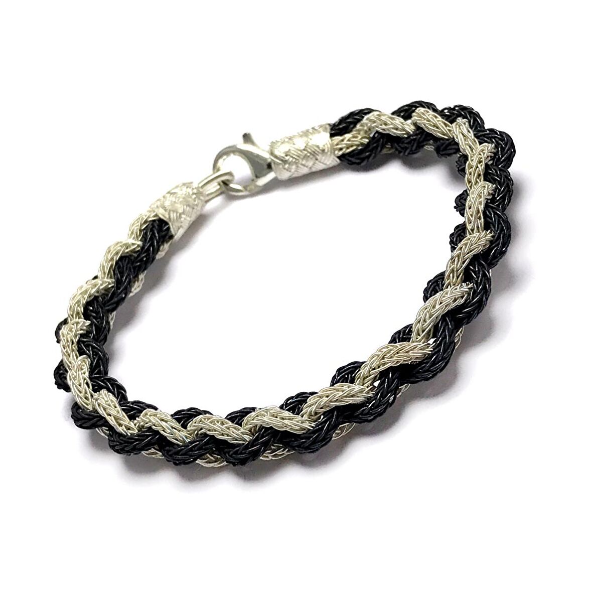 1000 Ayar Kazaziye Gümüş Bileklik (Unisex)