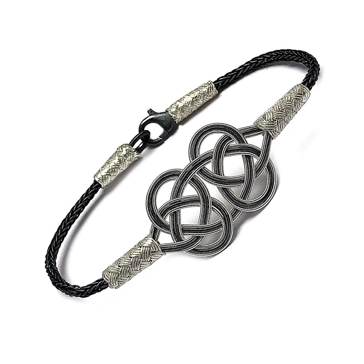 1000 Ayar Kazaziye Gümüş Bileklik (Unisex)