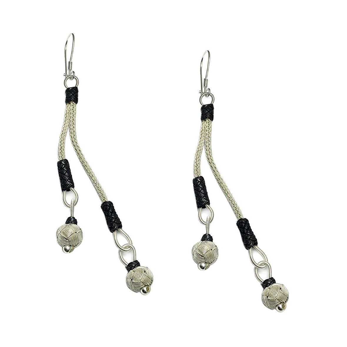 1000 Ayar Kazaziye Kadın Gümüş Küpe