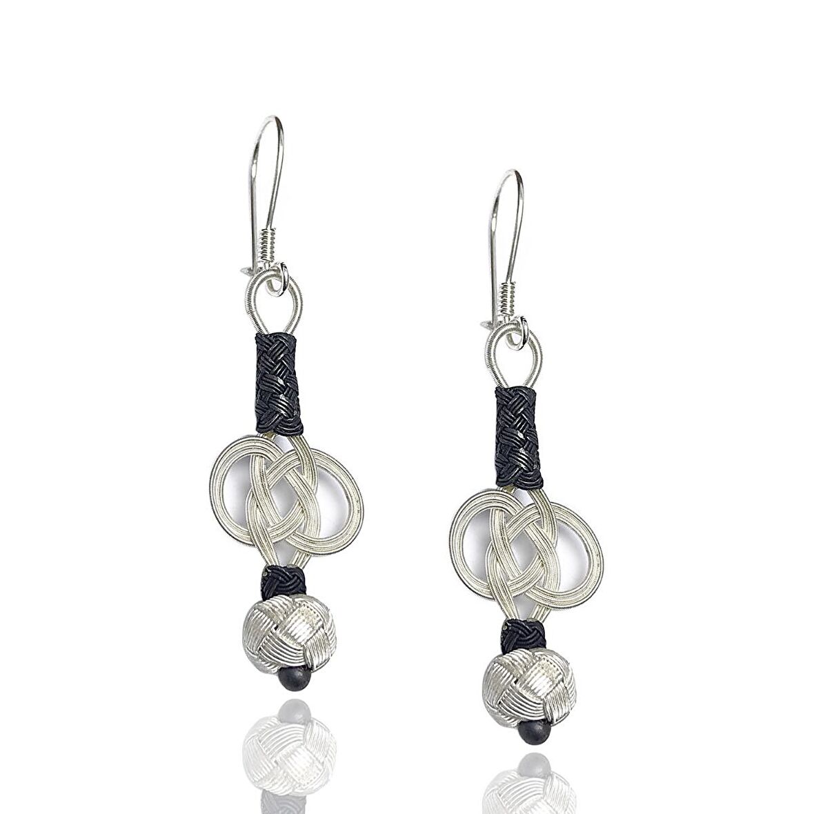 1000 Ayar Kazaziye Kadın Gümüş Küpe