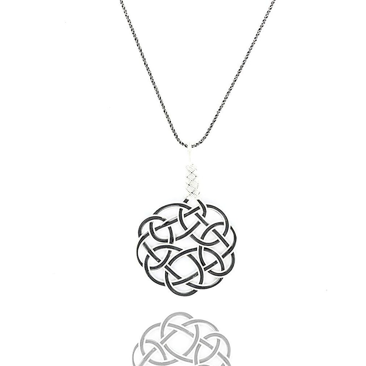 1000 Ayar Kazaziye Kadın Gümüş Kolye