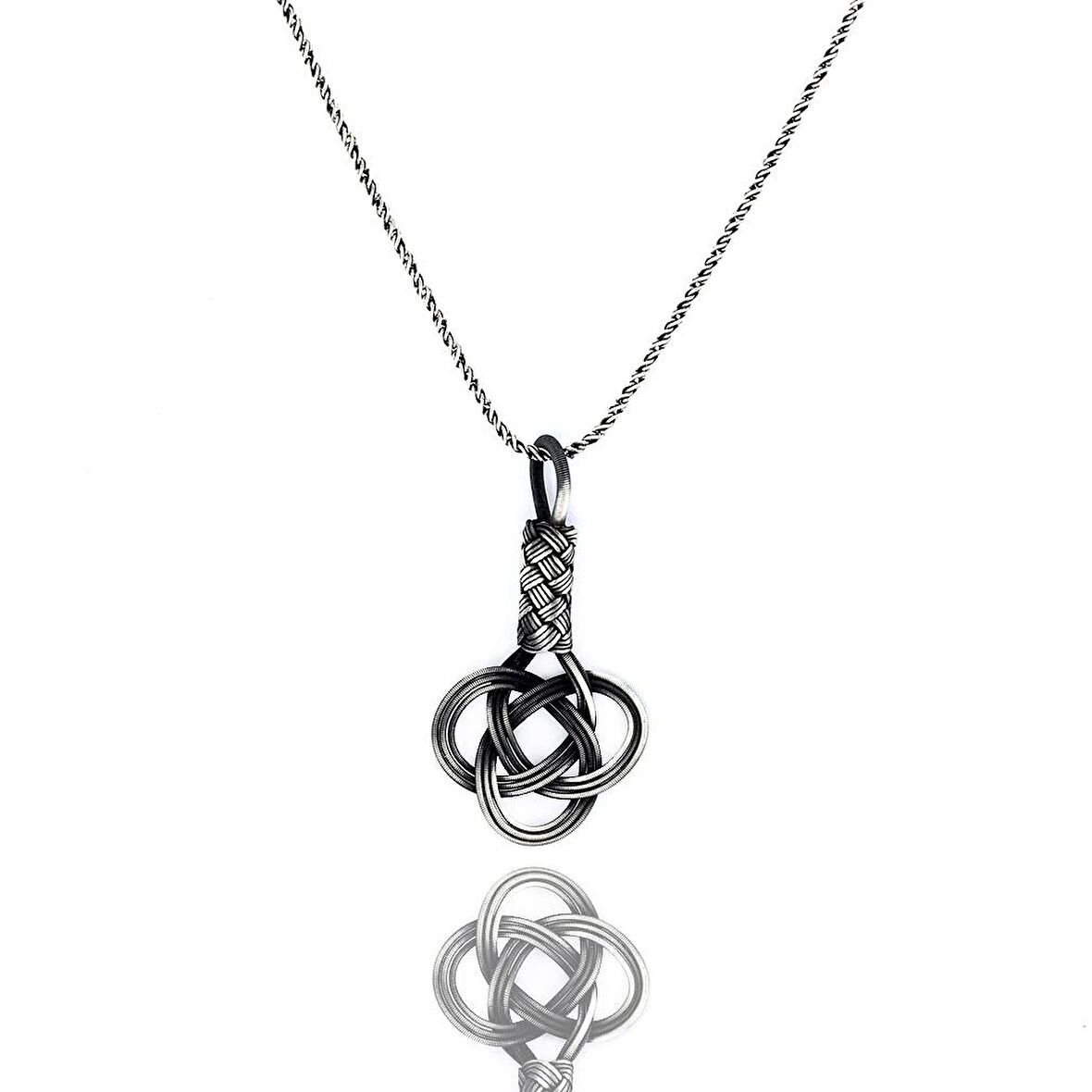 1000 Ayar Kazaziye Kadın Gümüş Kolye