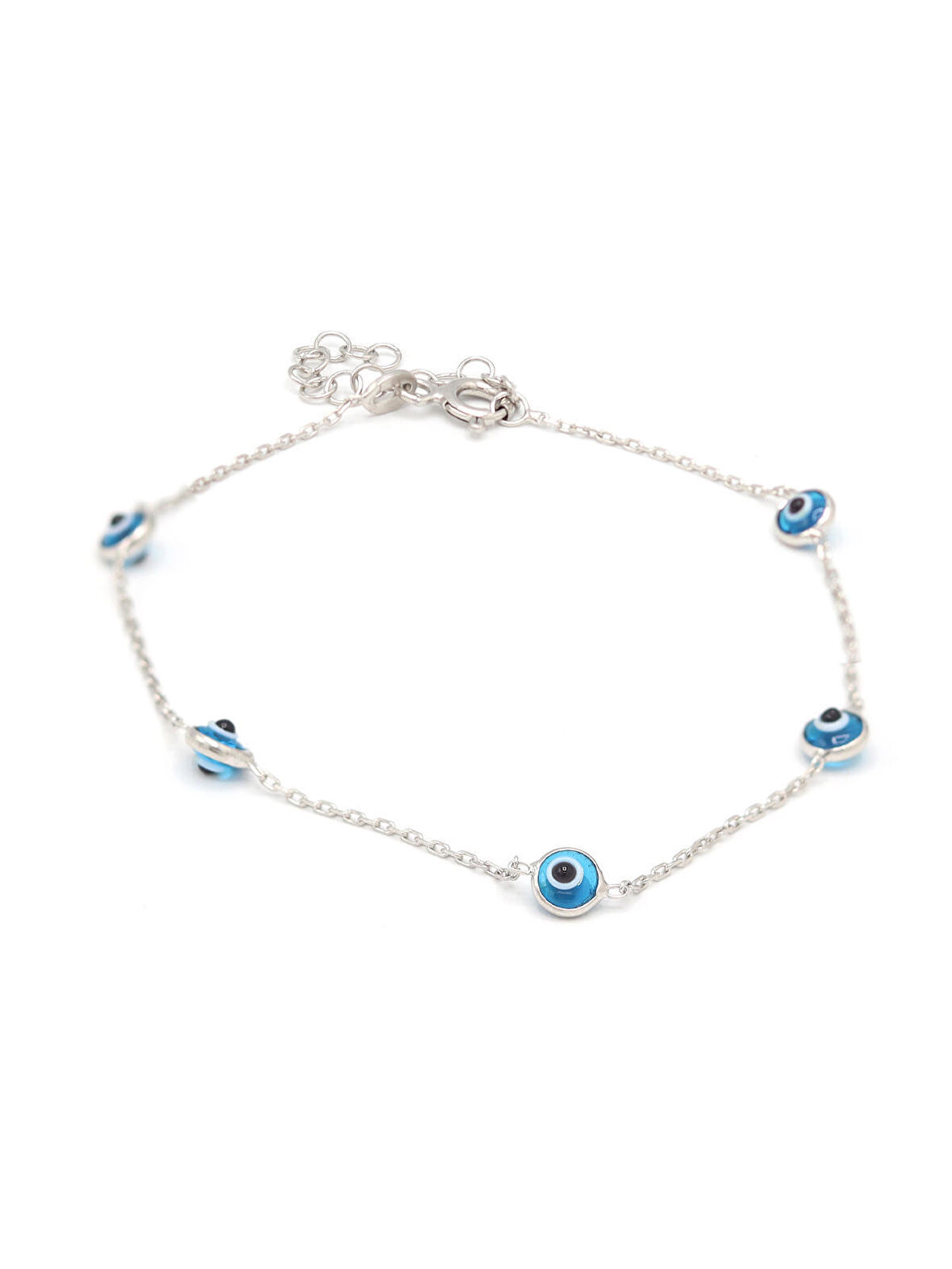 Nazar Boncuğu Kadın Gümüş Bileklik 201021715