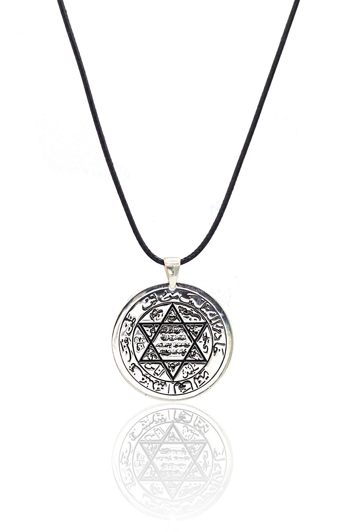 Hz. Süleyman Mührü El İşçilikli 925 Ayar Gümüş Kolye 201022568