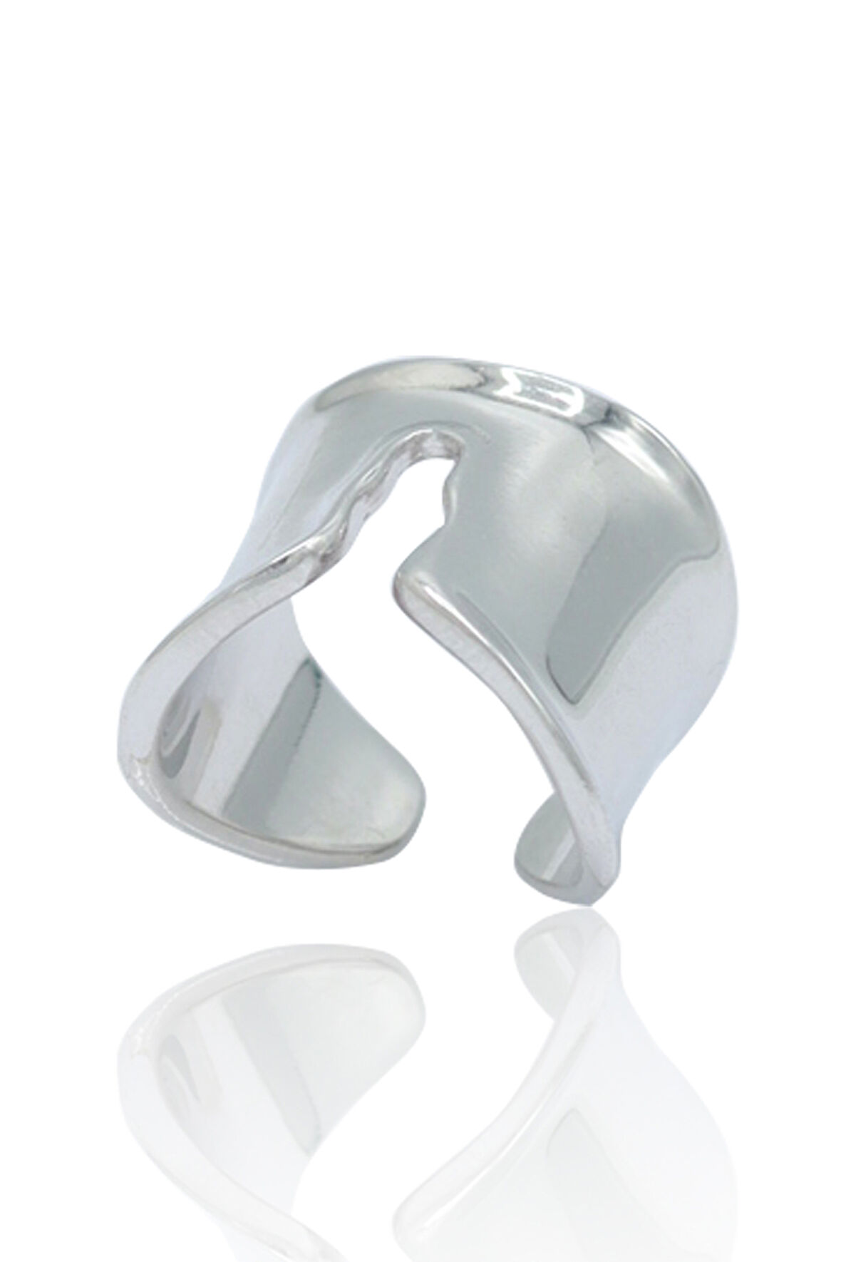 Sade Şık Tasarım 925 Ayar Gümüş Kadın Yüzük 201024006