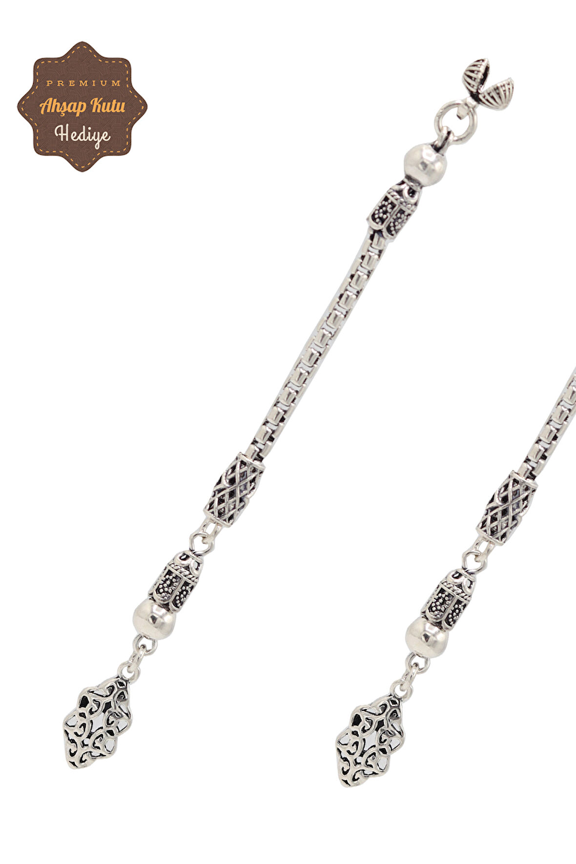 İvme Model 925 Ayar Gümüş Tesbih Püsükülü 201024500