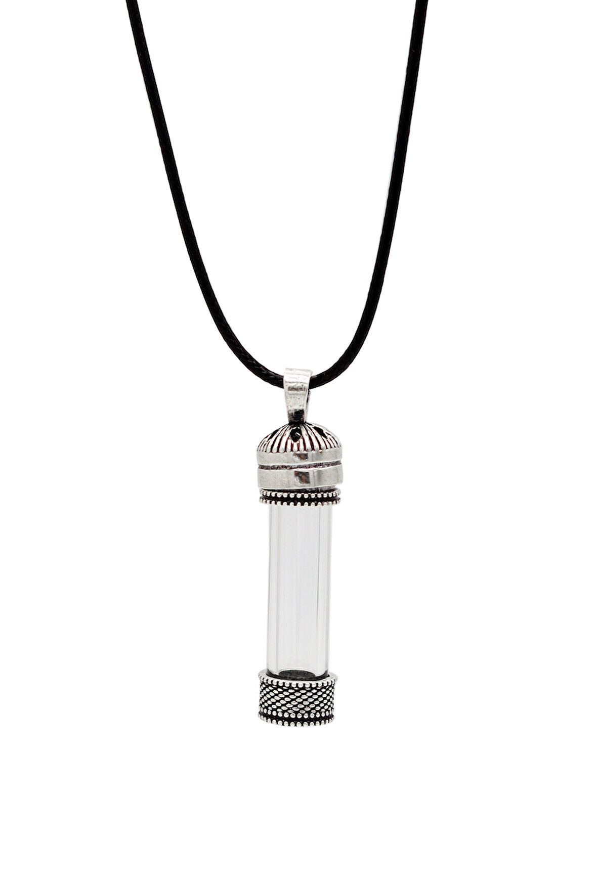 925 Ayar Gümüş Ayetli Silindir Kolye 201024584