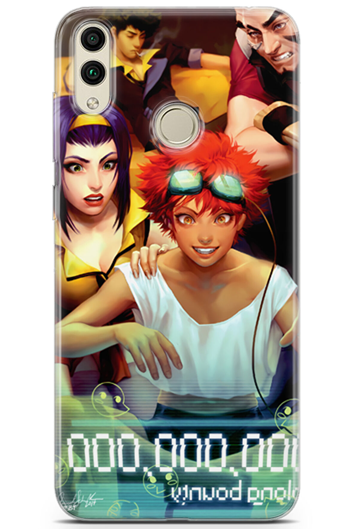 Honor 8C uyumlu Manga 37 UV Kapak Amanda Schank Cowboy
