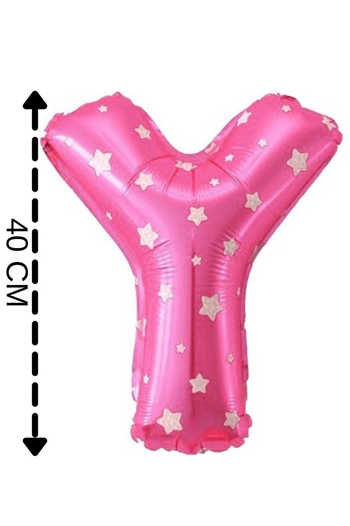 Folyo Balon Y Harfi Helyum Balon 40 Cm