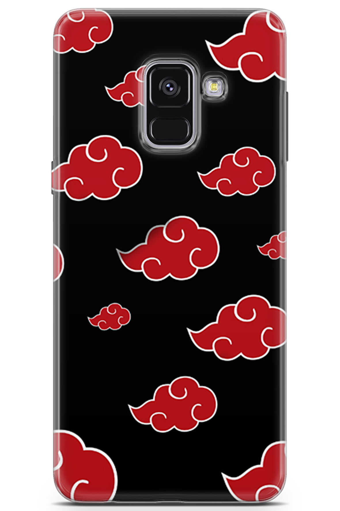 Samsung Galaxy A8 Plus 2018 uyumlu Manga 3 HD Koruma Naruto Akatsuki Manga