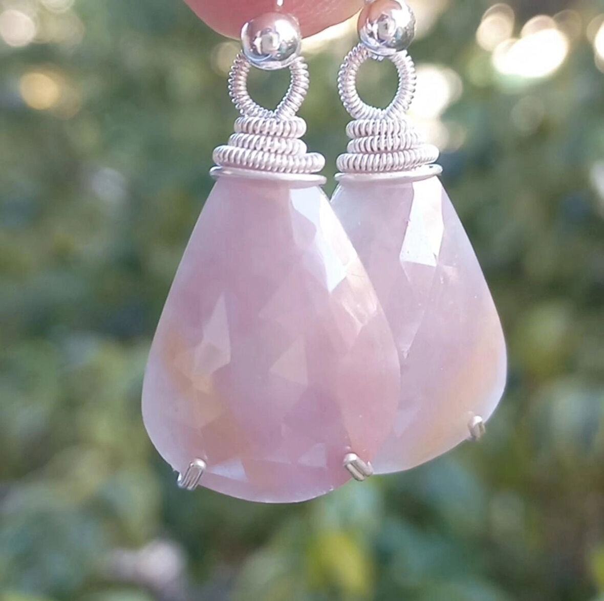 2011 Kök Safir gümüş(925) el yapımı küpe