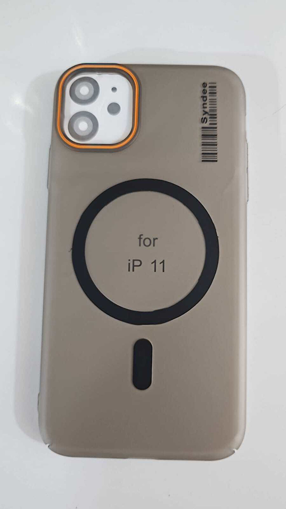 ARMORİX İPHONE 11 TURUNCU KAMERA ÇERÇEVELİ MAGSAFELİ MAT SERT PC KAPAK