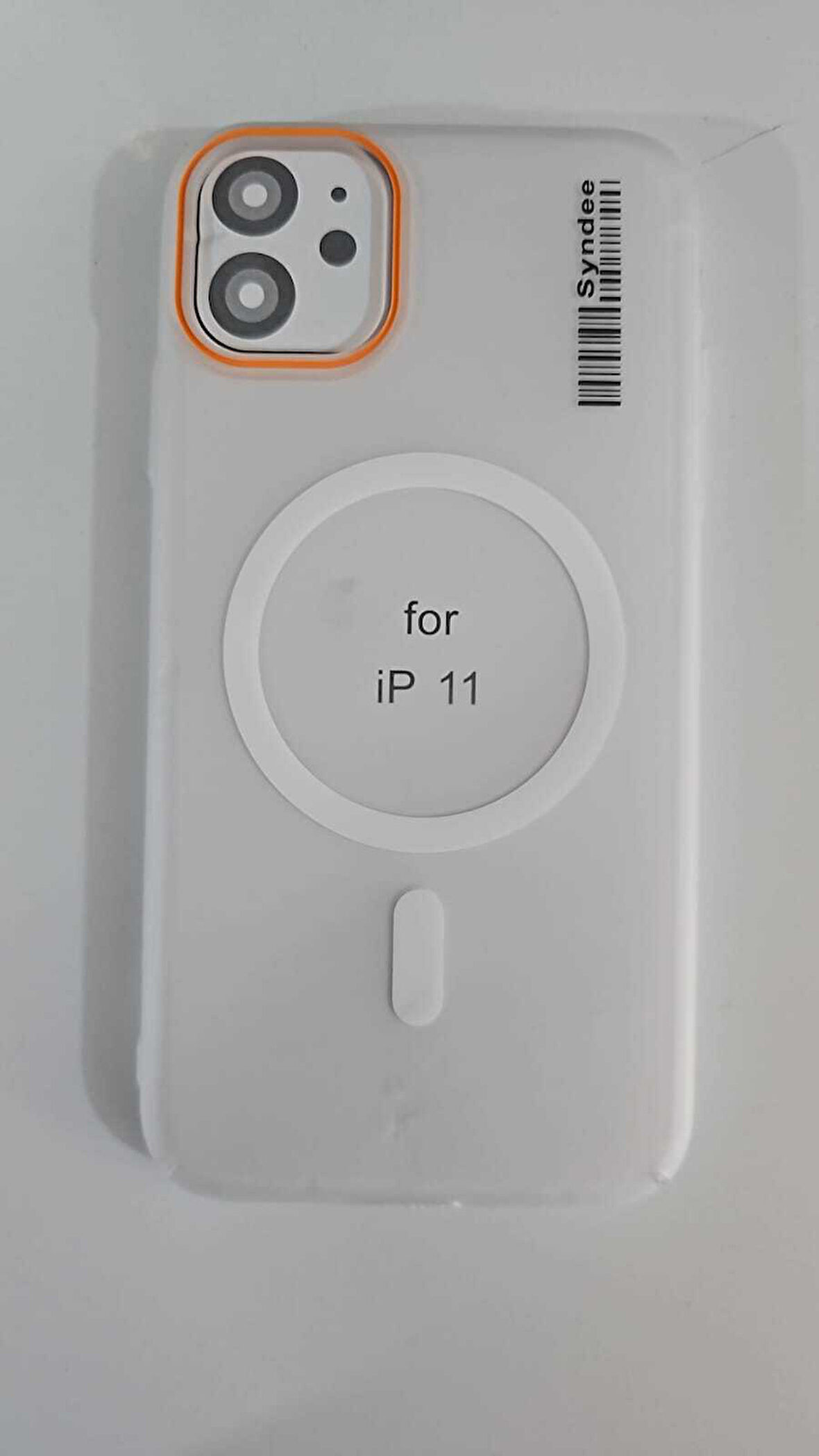 ARMORİX İPHONE 11 TURUNCU KAMERA ÇERÇEVELİ MAGSAFELİ MAT SERT PC KAPAK