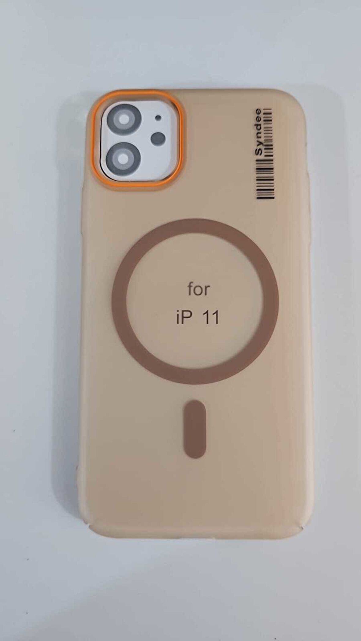 ARMORİX İPHONE 11 TURUNCU KAMERA ÇERÇEVELİ MAGSAFELİ MAT SERT PC KAPAK