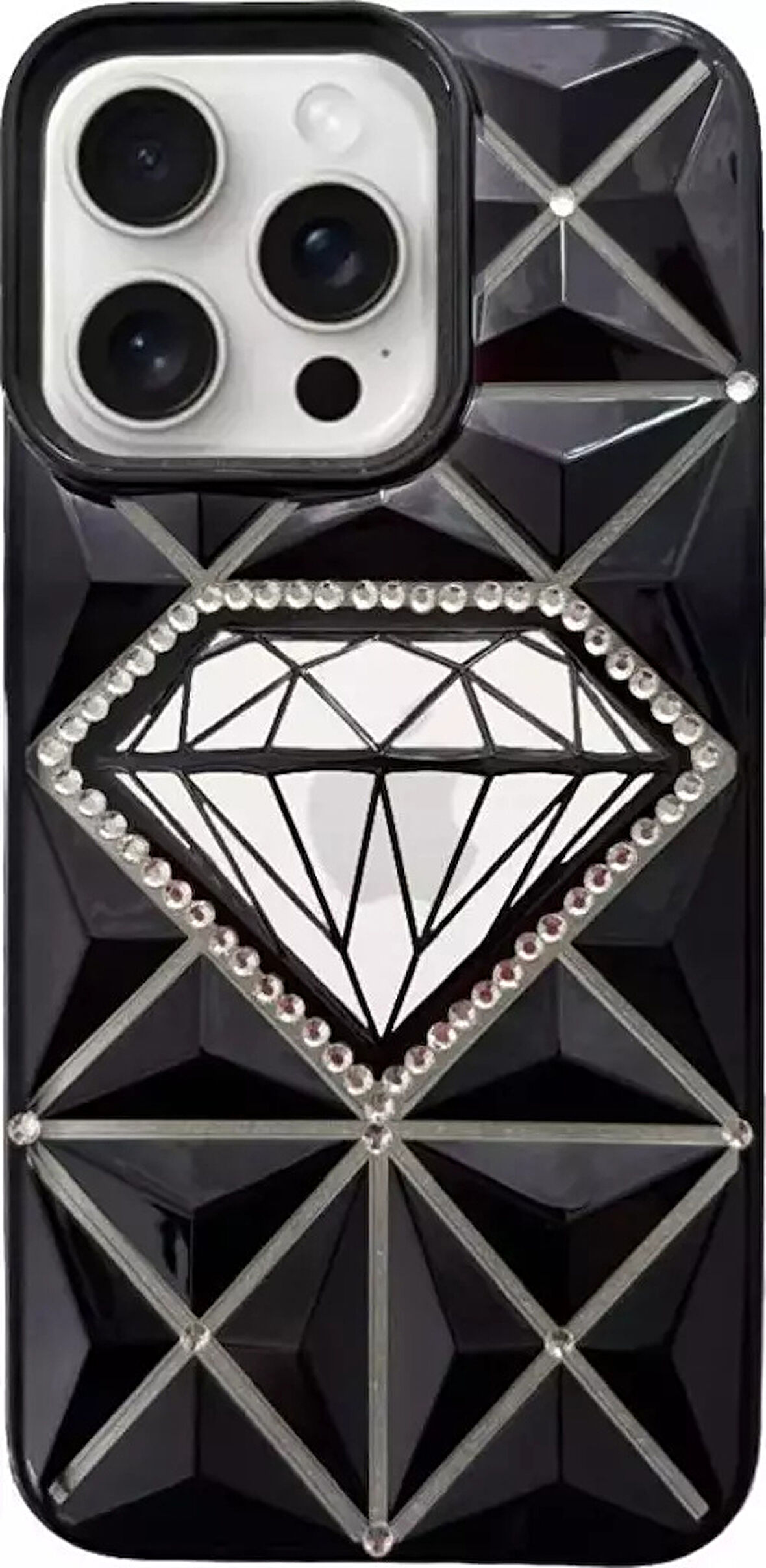 ARMORİX İPHONE 11 TAŞLI ELMAS KABARTMALI KAPAK