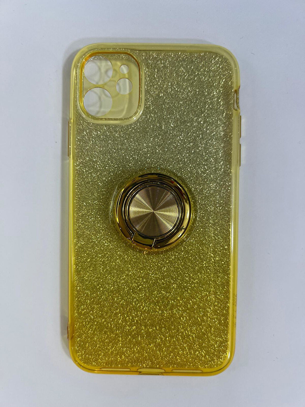 ARMORİX  İPHONE 11 GOLD SİMLİ YÜZÜKLÜ SİLİKON KILIF