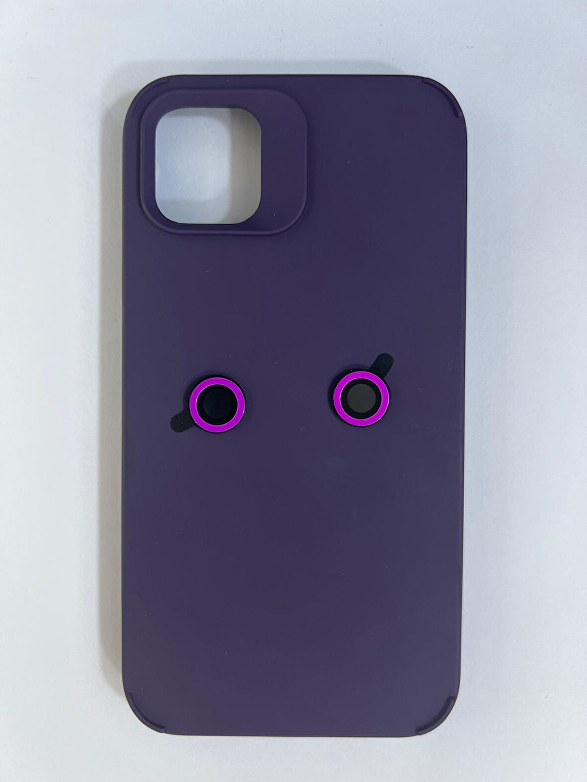 İPHONE 11 MOR İÇİ SÜETLİ KAMERA KORUYUCULU SİLİKON KILIF