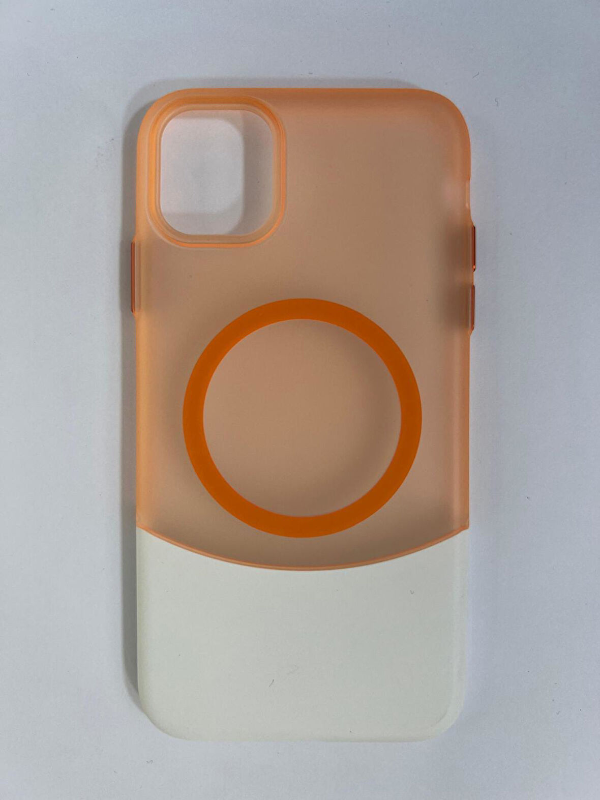 ARMORİX İPHONE 11 TURUNCU BEYAZ JOKO MAGSAFE PC KILIF