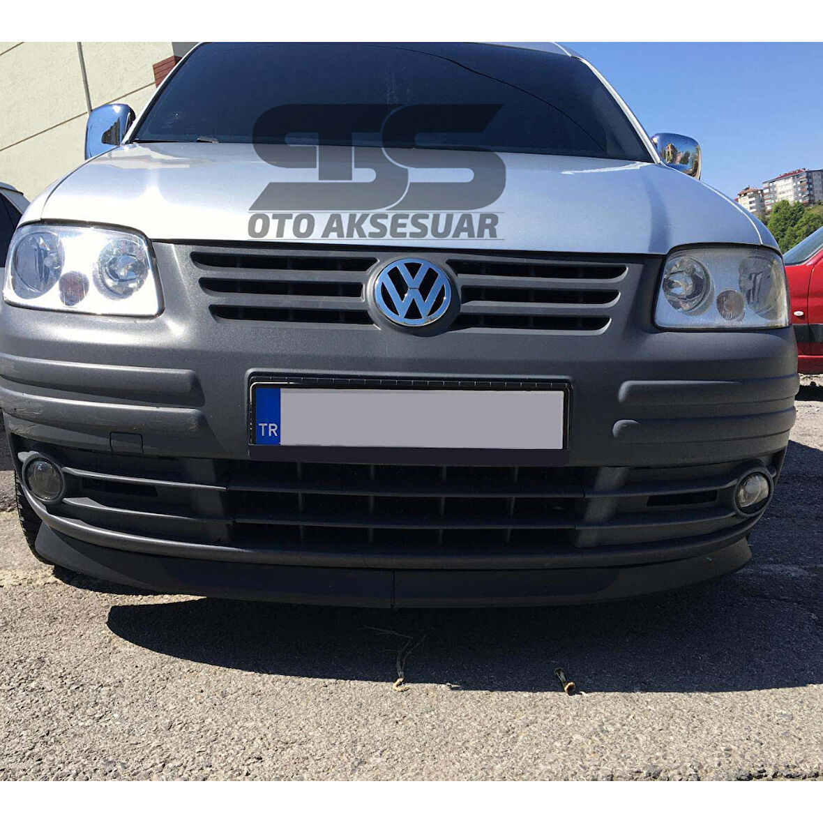 Sts Oto Aksesuar Volkswagen Caddy Lip Üniversal 2 Parça Astra H Tipi Esnek Tampon eki