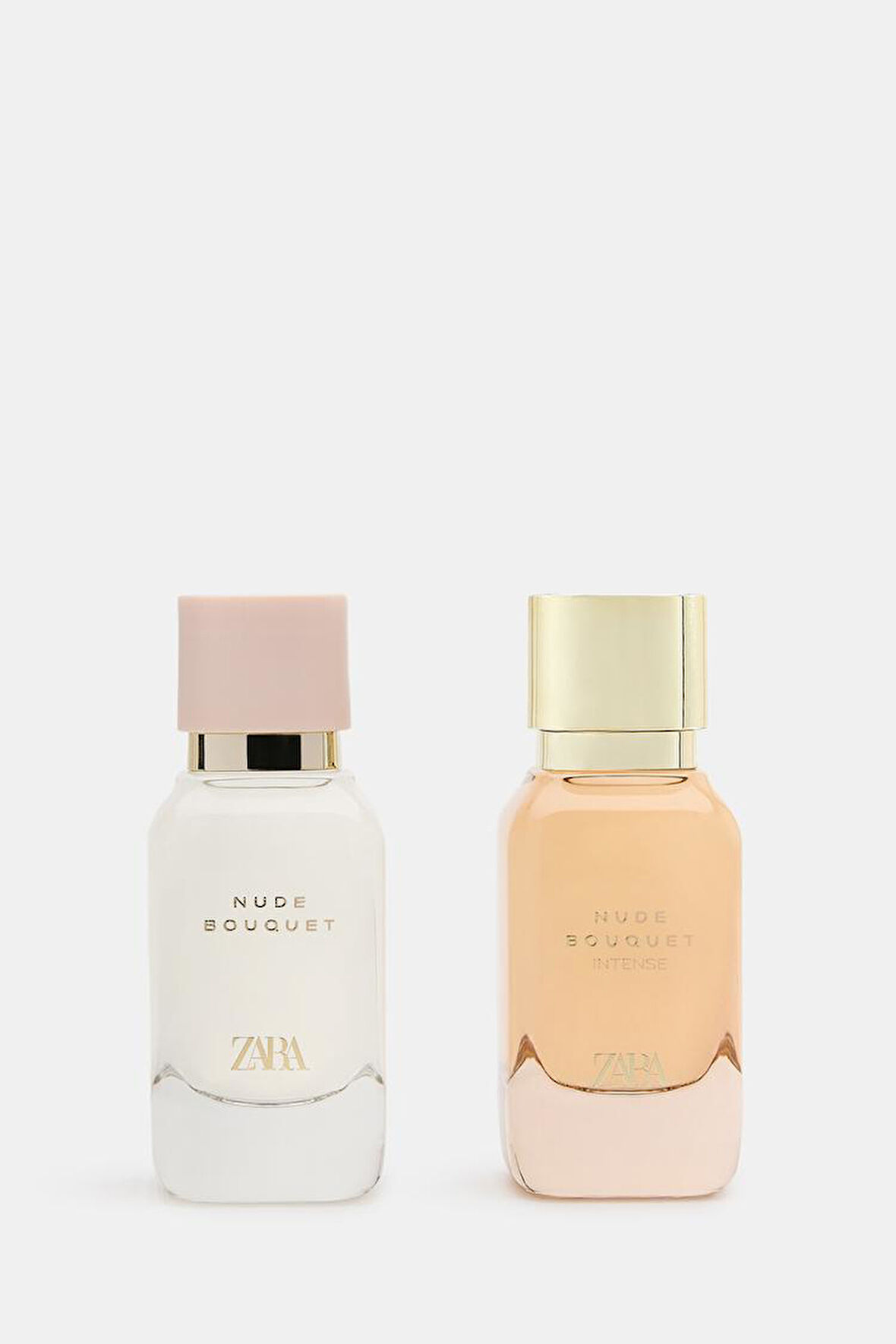 ZARA NUDE BOUQUET & INTENSE LIMITED EDITION EDP 2X50ML (1.7 FL. OZ).