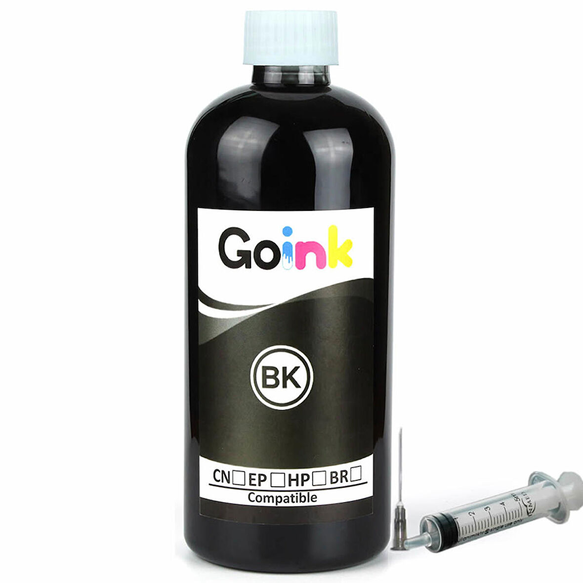 Goink GI-490 Siyah Mürekkep Canon G3400 Uyumlu 500 ml (Muadil)
