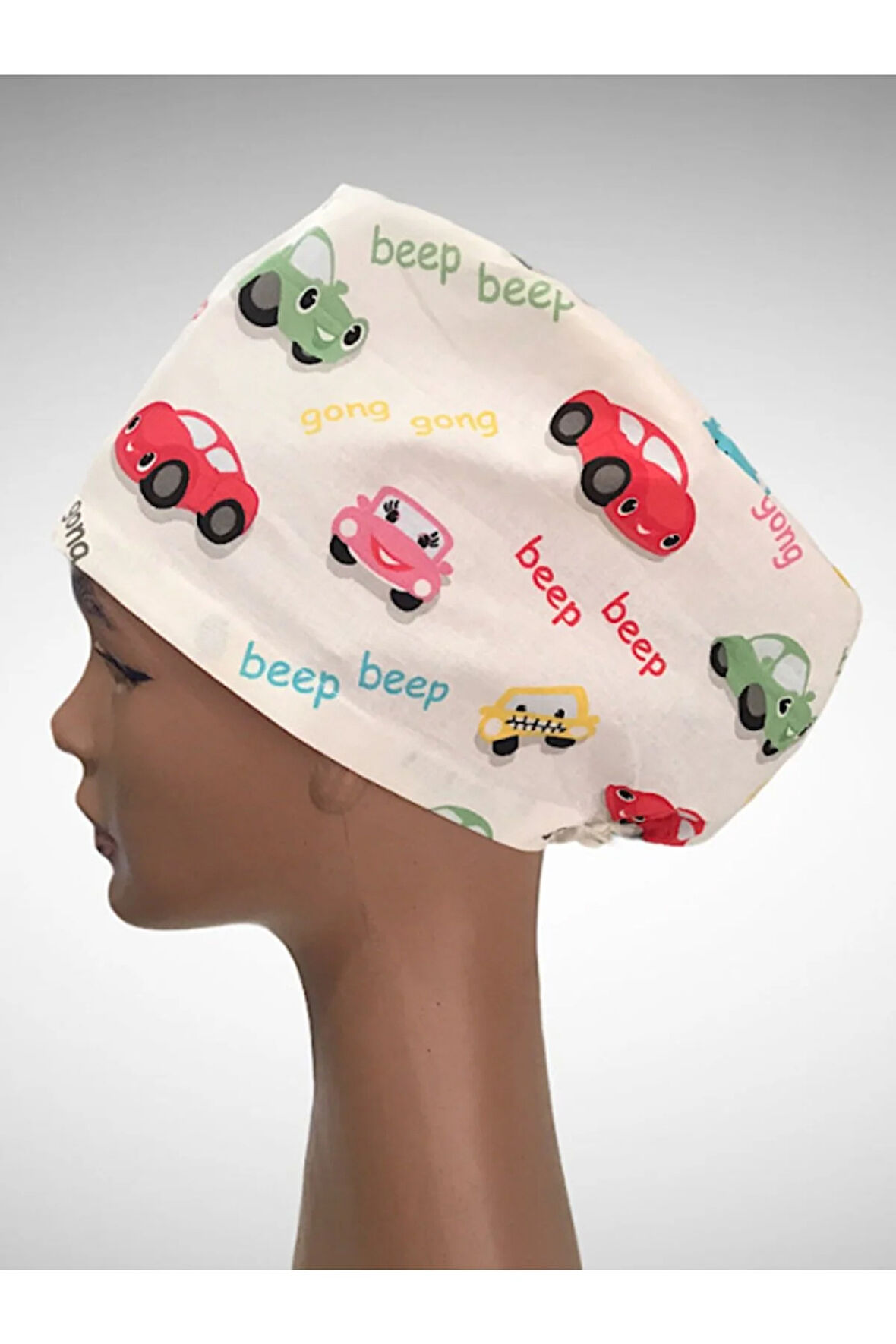 Cerrahi Bone Lastikli Ve Bağcıklıdır Doktor Hemşire Bonesi