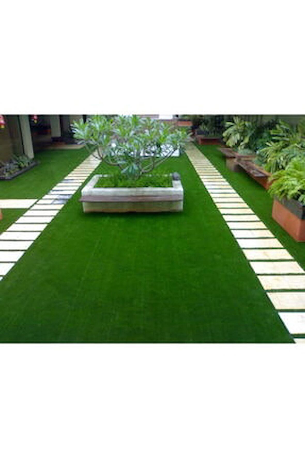 Çim Halı 3m - 5m Suni Çim Halı 7mm Yeşil