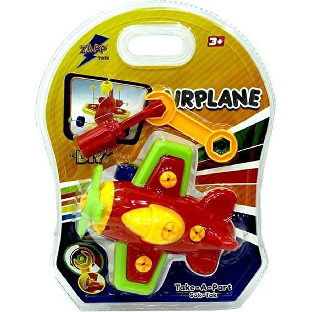 Sök Tak Uçak Modeli - Kartela Sök Tak Uçak Airplane Sunman