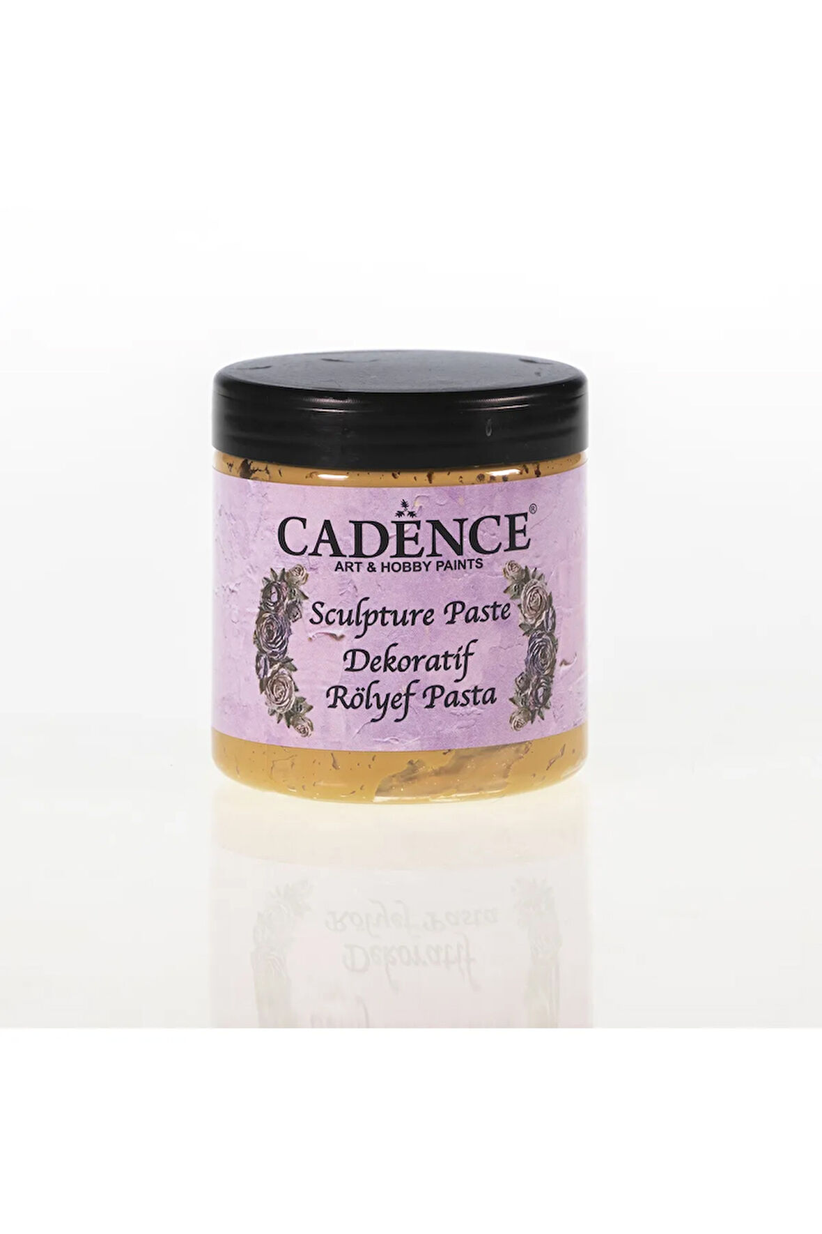 Dekoratif Rölyef Pasta Sculpture Paste Amber 250ml 400gr