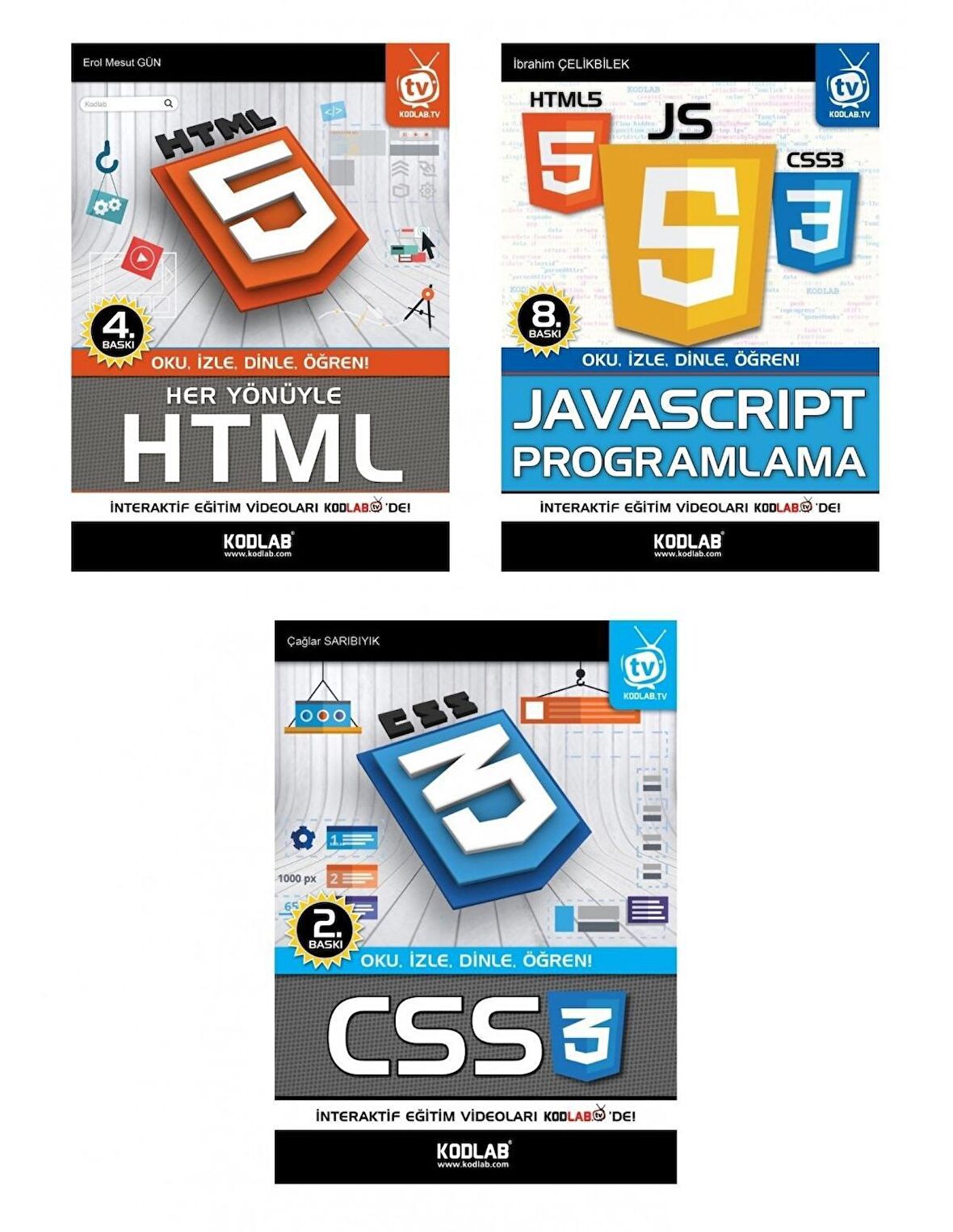 Web Programlama Seti (3 Kitap Takım)