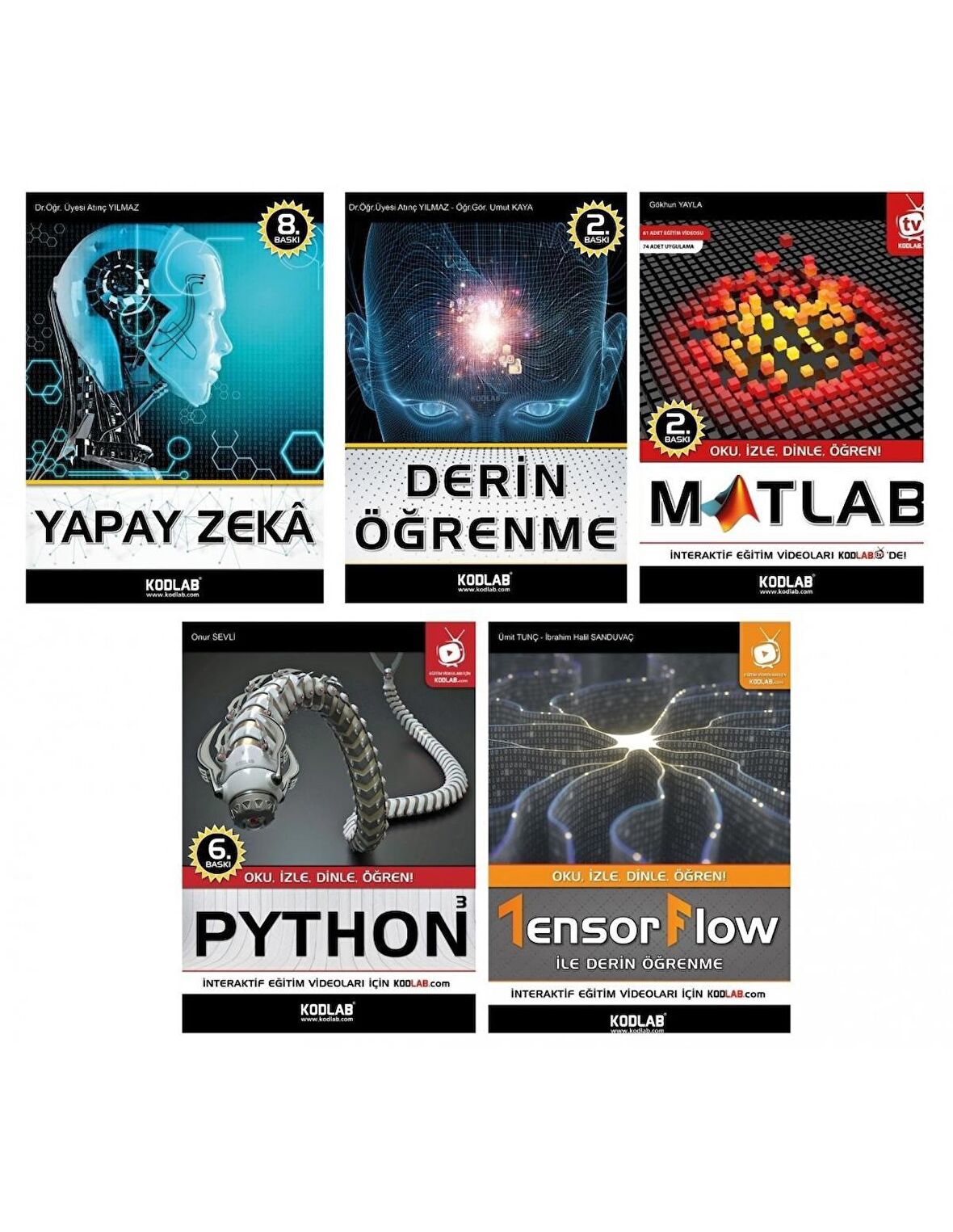 Yapay Zeka Mühendisliği Seti 2 (5 Kitap Takım)