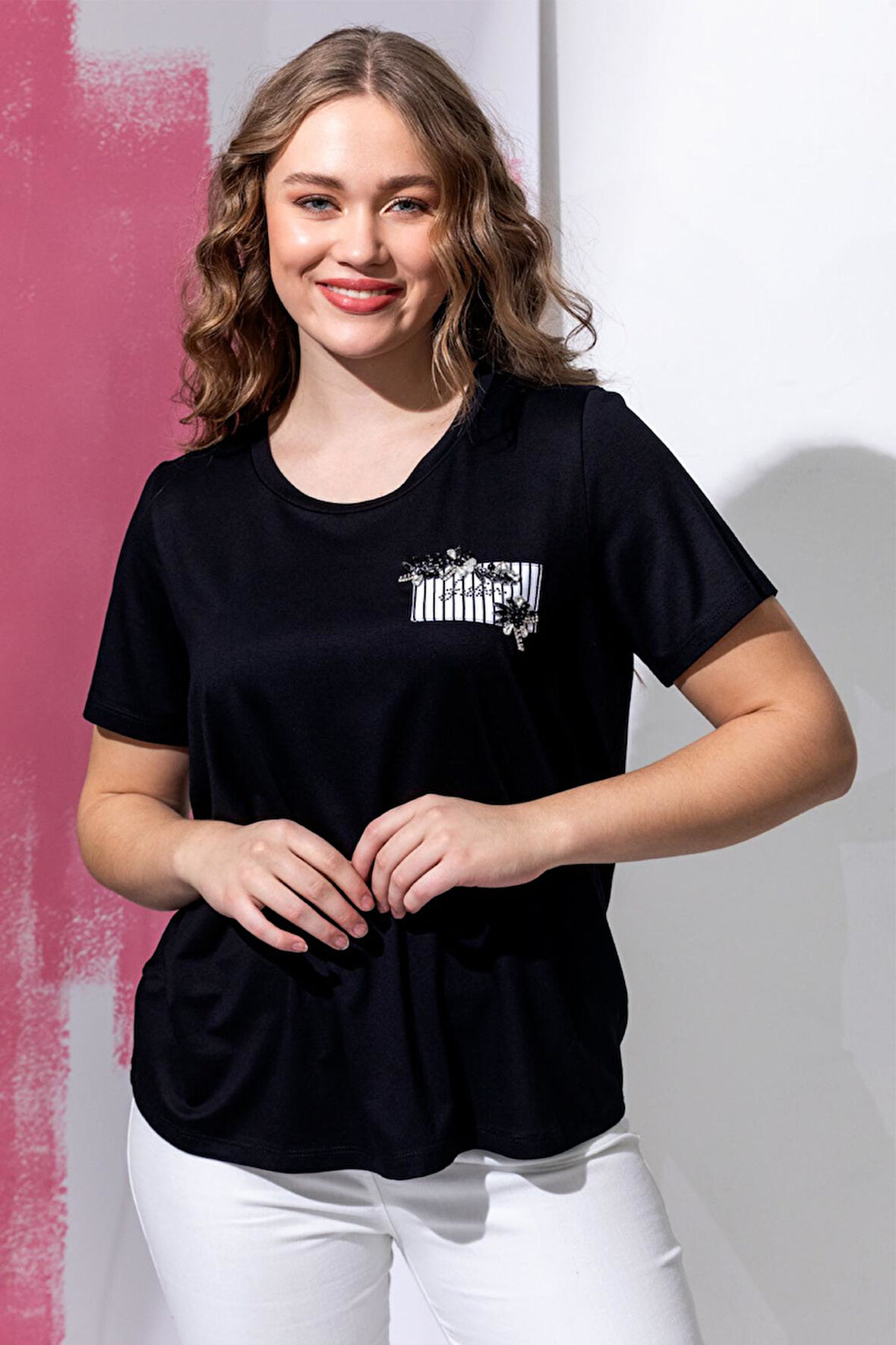 5099 VEDİ X LIFE BİSİKLET YAKA TSHIRT