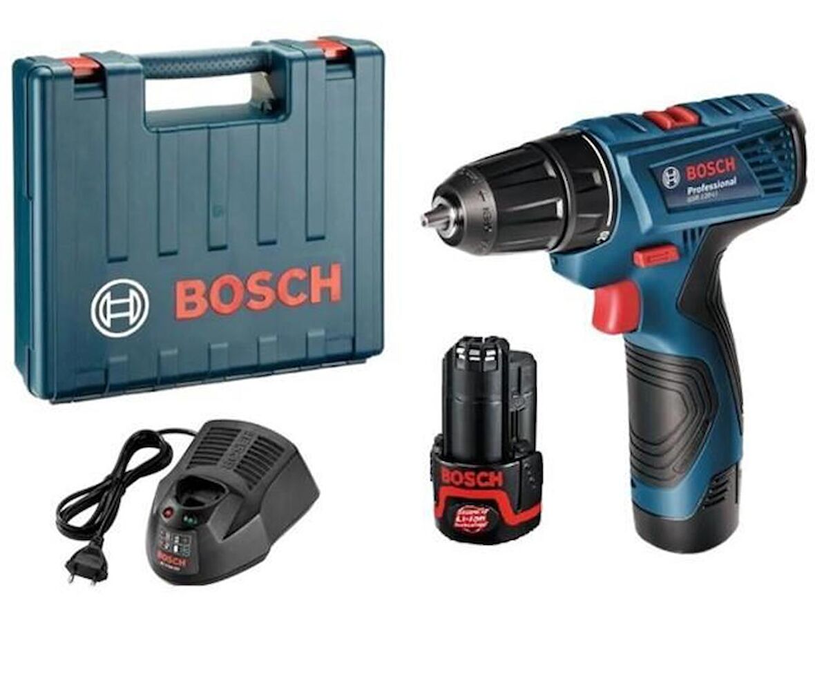 Bosch Gsr 120Li Çift  Akülü Delme Vidalama 1,5 Ah