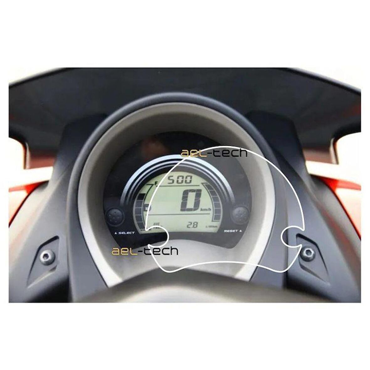 Oled Garaj Yamaha Nmax 125 İçin Uyumlu 155 Temperli Ekran Koruyucu