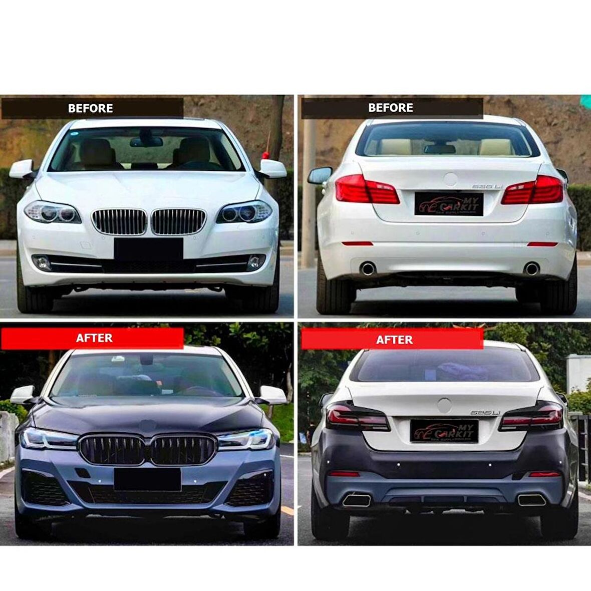 5 Serisi F10 2010-2016 İçin  Uyumlu 2017+ G30 Facelift