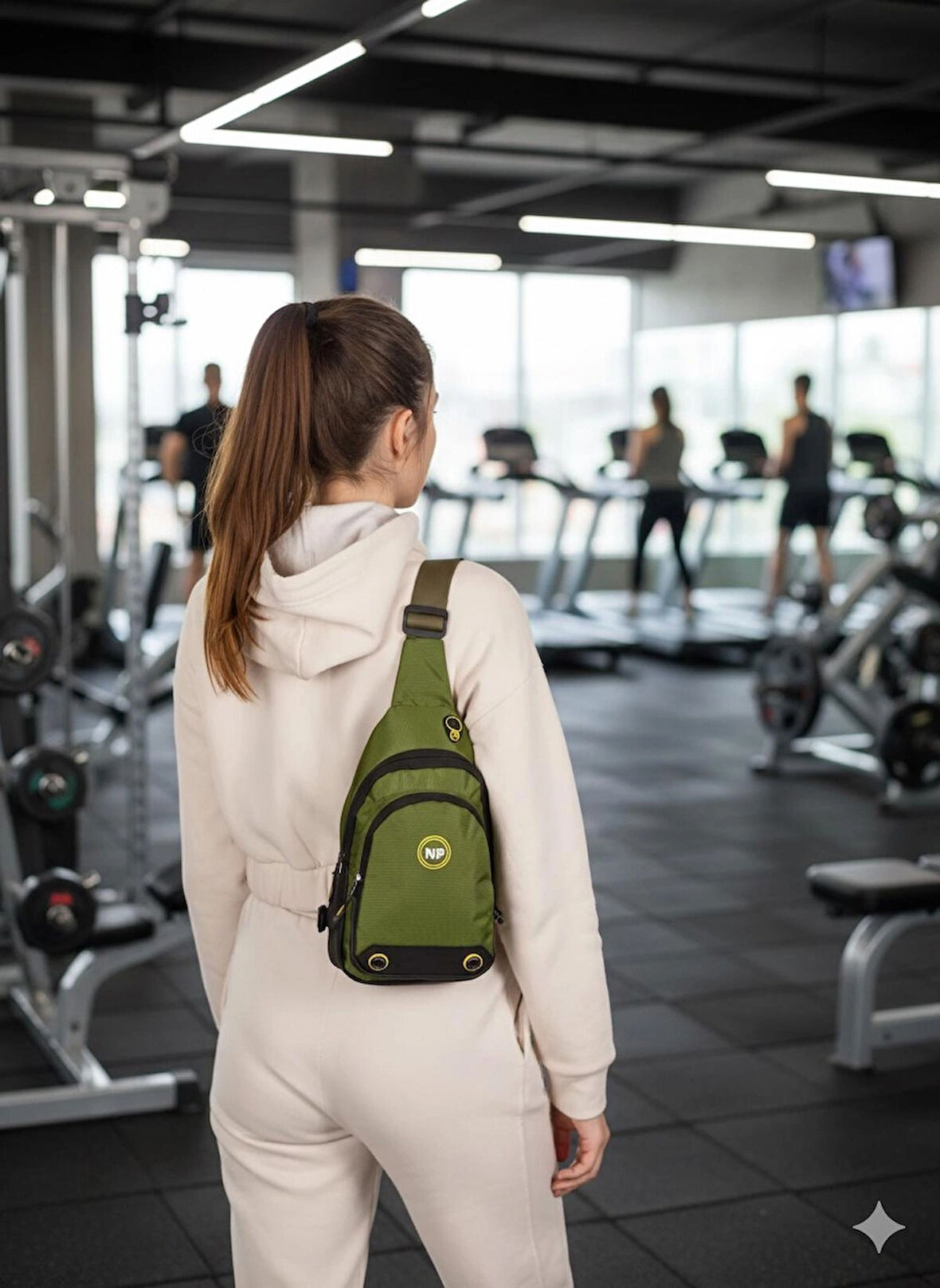 Newish Polo Body Bag Çapraz Göğüs ve Sırt Çantası-Qatro 2260