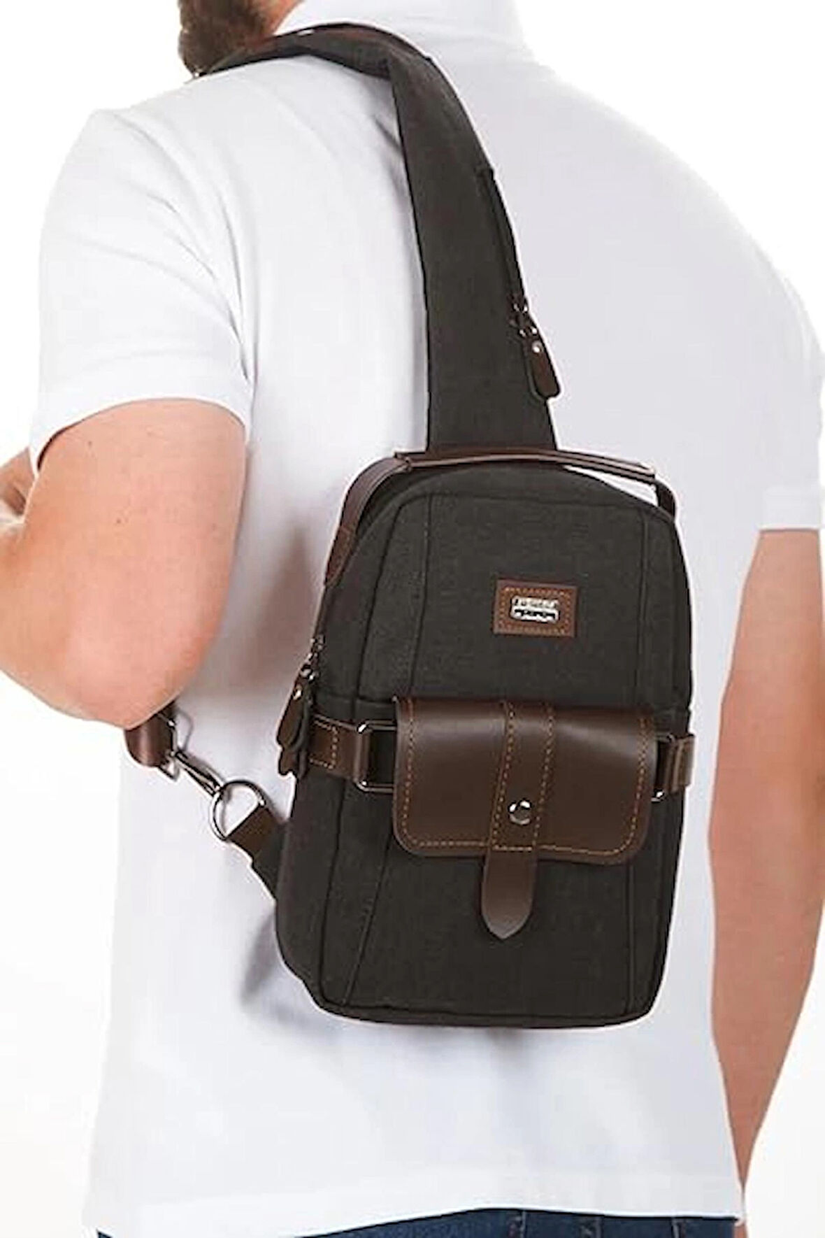 NEWİSH POLO KANVAS ÇAPRAZ SIRT VE KOL ÇANTASI-BODY BAG