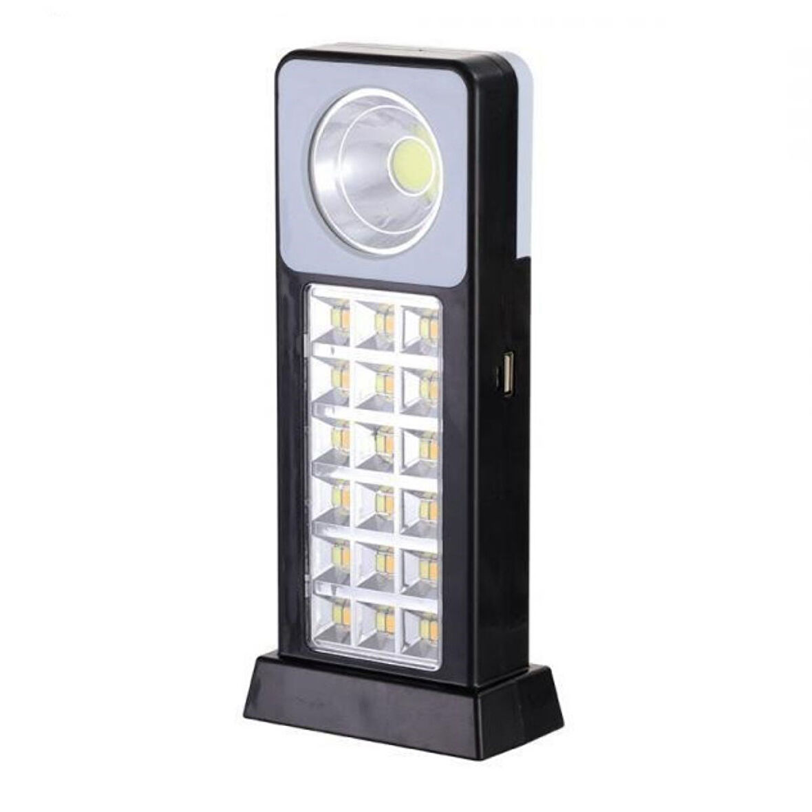BUFFER®  Güneş Enerjili veya USB Şarj Edilebilir Acil Durum Işığı 3W
