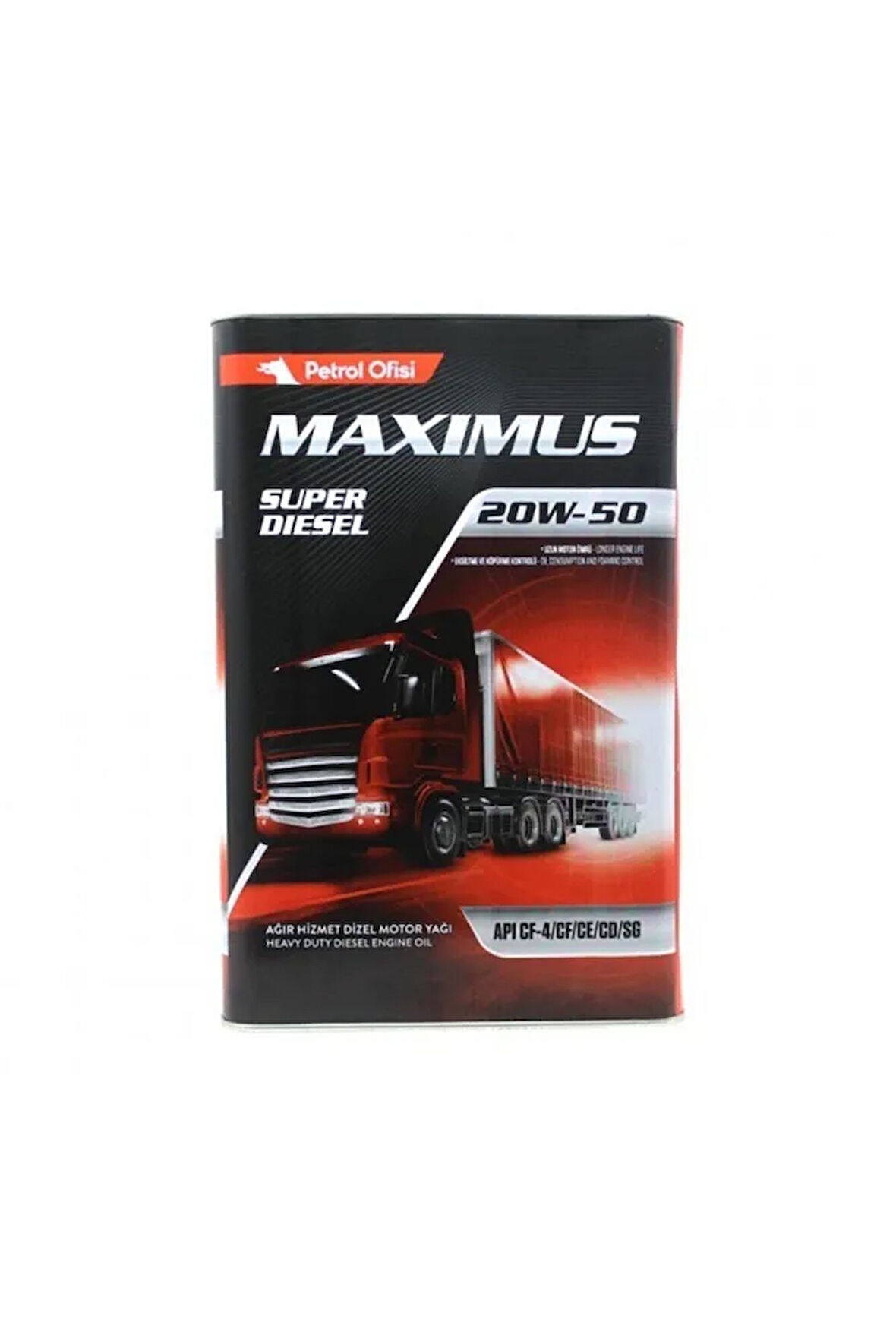 Maxımus Süper Dızel 20w-50 Tnk 16kg Faturalı Gönderim